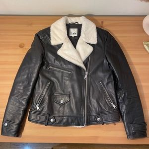 Lab Leather Jacket Aviator Jacket XS-S (36)